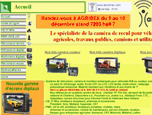 Tablet Screenshot of cameraderecul.be